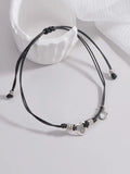 Women's Simple Heart Charm Anklet