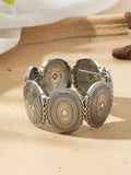 Vintage Western Style Unisex Elastic Bracelet